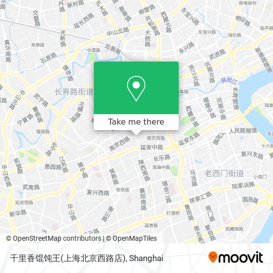 千里香馄饨王(上海北京西路店) map