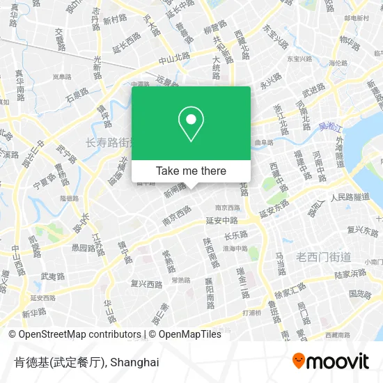 肯德基(武定餐厅) map