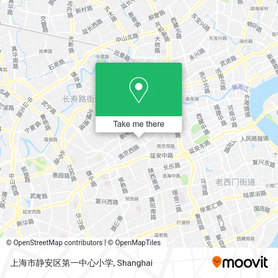 上海市静安区第一中心小学 map