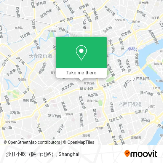 沙县小吃（陕西北路） map