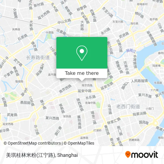 美琪桂林米粉(江宁路) map