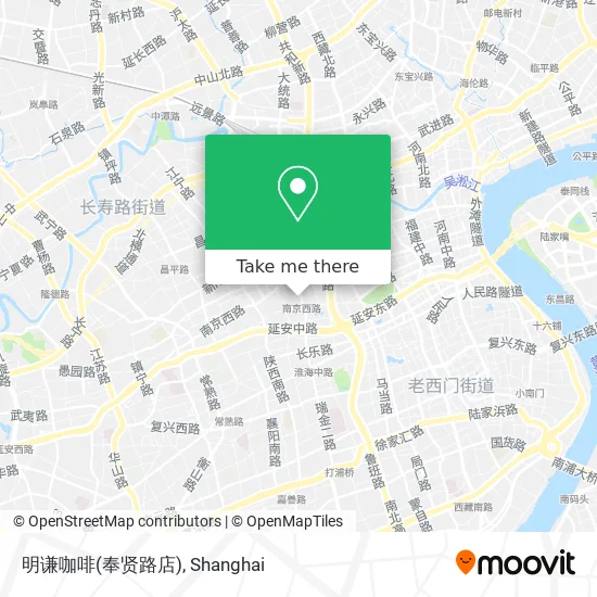 明谦咖啡(奉贤路店) map