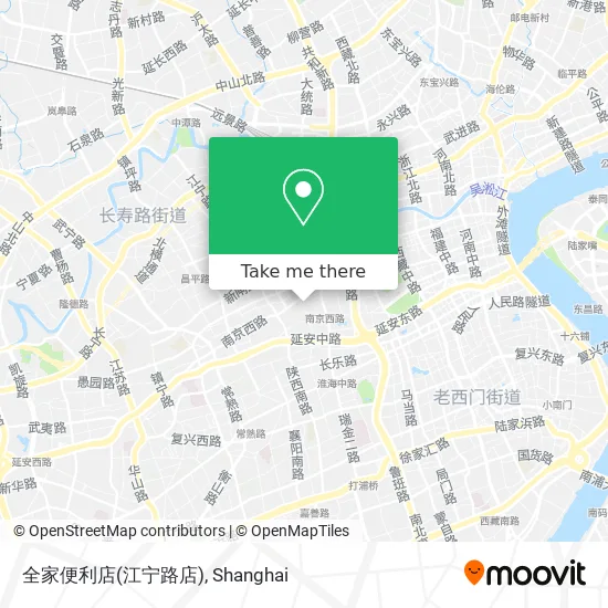 全家便利店(江宁路店) map