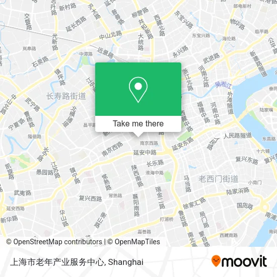 上海市老年产业服务中心 map