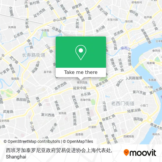 西班牙加泰罗尼亚政府贸易促进协会上海代表处 map