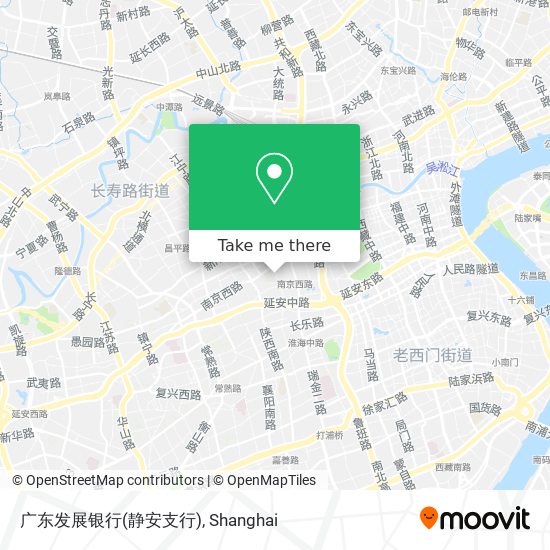 广东发展银行(静安支行) map