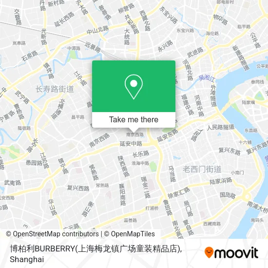 博柏利BURBERRY(上海梅龙镇广场童装精品店) map