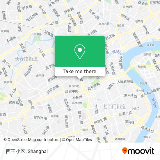 西王小区 map