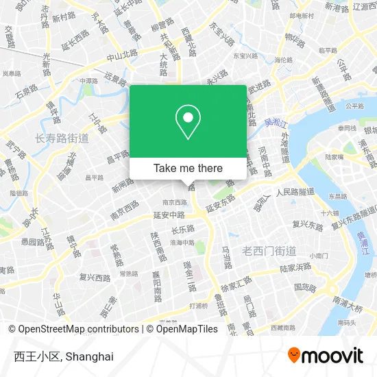 西王小区 map