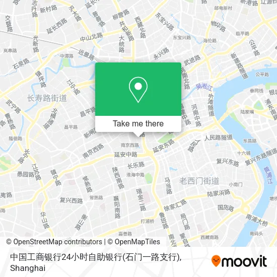 中国工商银行24小时自助银行(石门一路支行) map