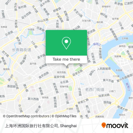 上海环洲国际旅行社有限公司 map
