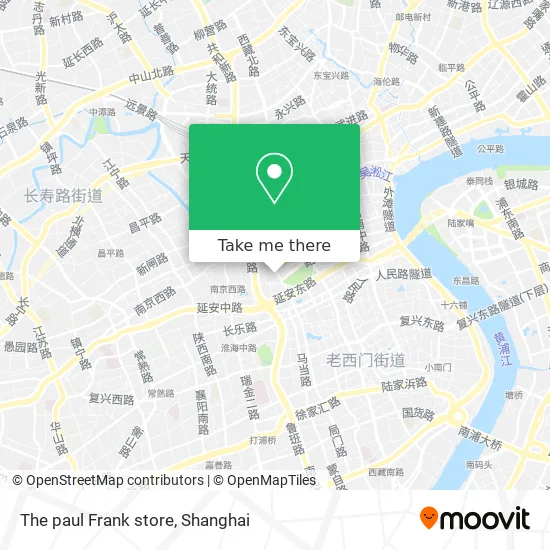 The paul Frank store map