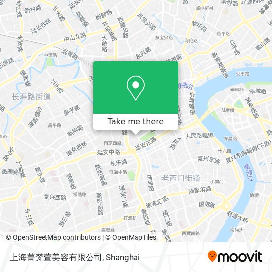 上海菁梵萱美容有限公司 map