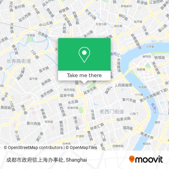 成都市政府驻上海办事处 map