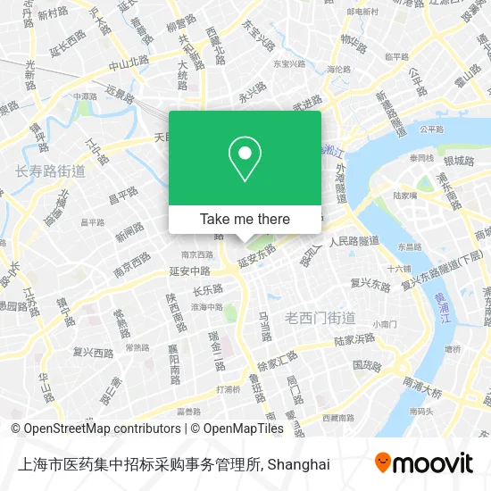 上海市医药集中招标采购事务管理所 map