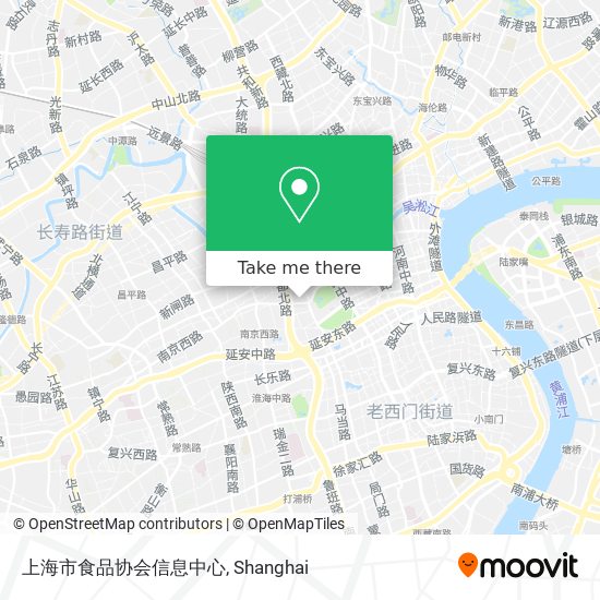 上海市食品协会信息中心 map