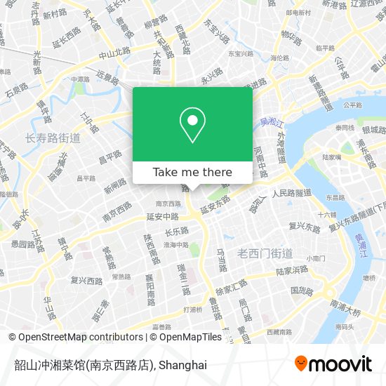 韶山冲湘菜馆(南京西路店) map