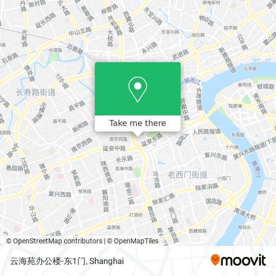 云海苑办公楼-东1门 map