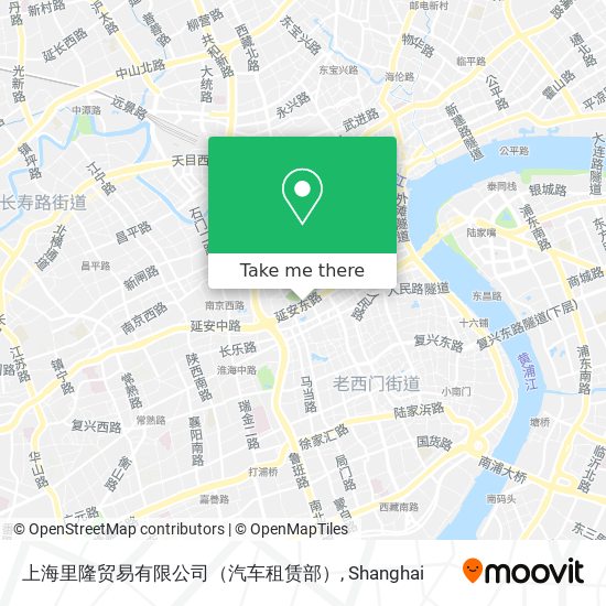 上海里隆贸易有限公司（汽车租赁部） map