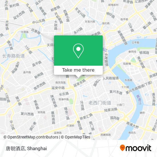 唐朝酒店 map
