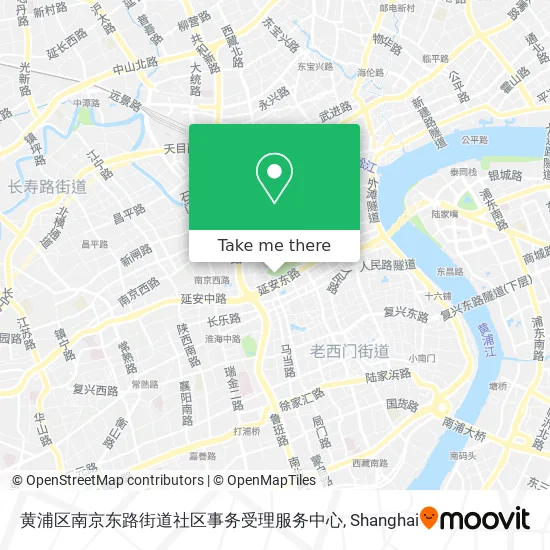 黄浦区南京东路街道社区事务受理服务中心 map