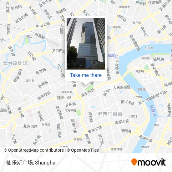 仙乐斯广场 map