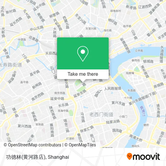 功德林(黄河路店) map