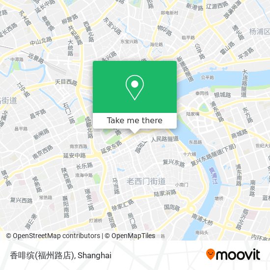 香啡缤(福州路店) map