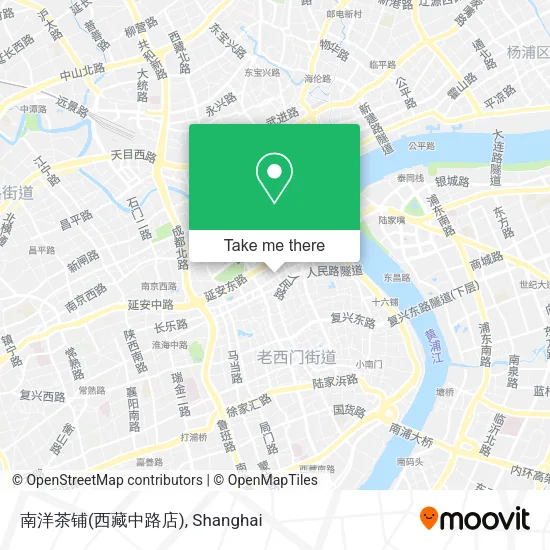 南洋茶铺(西藏中路店) map