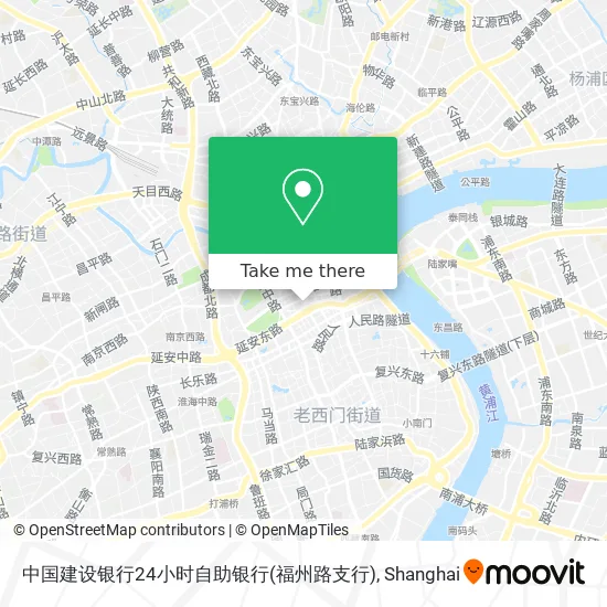 中国建设银行24小时自助银行(福州路支行) map