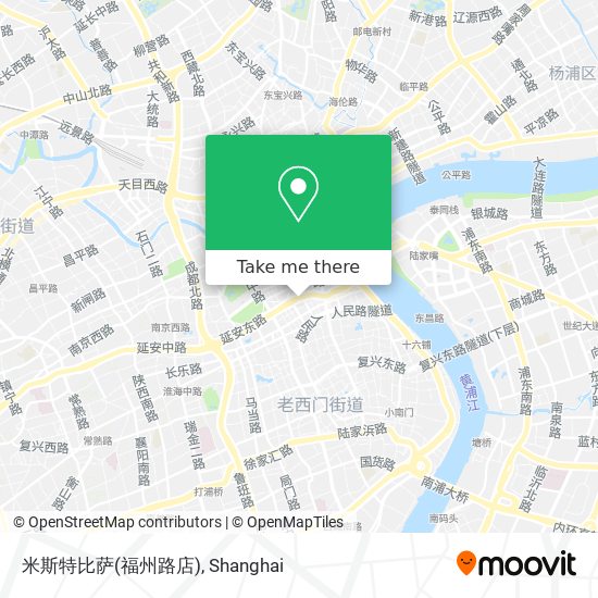 米斯特比萨(福州路店) map