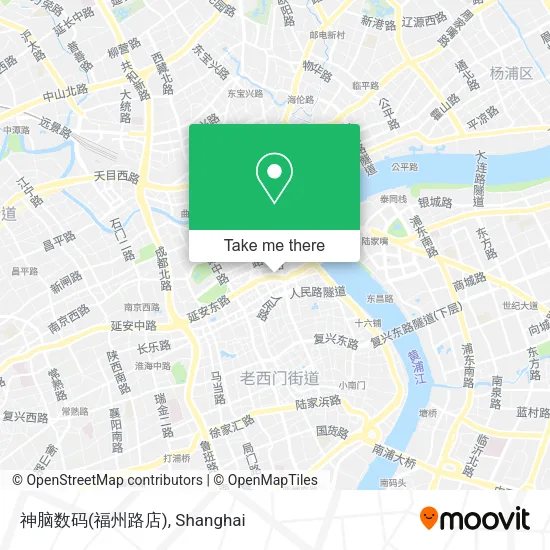 神脑数码(福州路店) map
