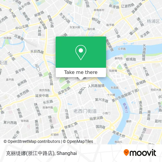 克丽缇娜(浙江中路店) map