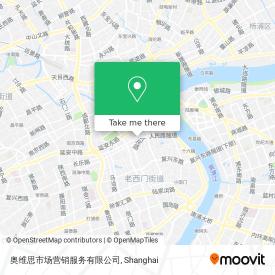 奥维思市场营销服务有限公司 map