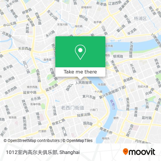 1012室内高尔夫俱乐部 map