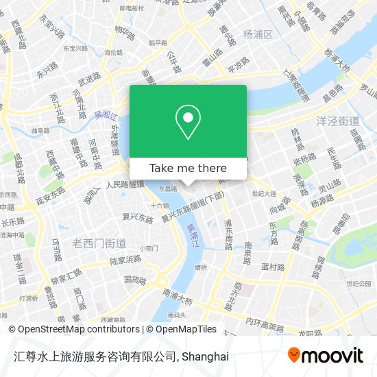 汇尊水上旅游服务咨询有限公司 map