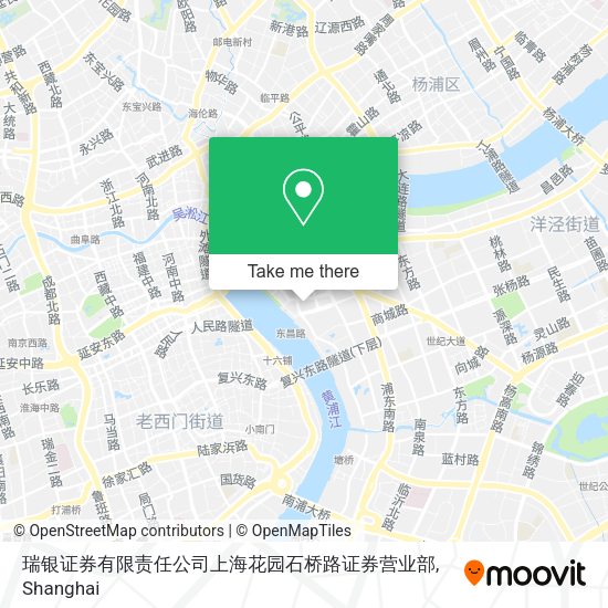 瑞银证券有限责任公司上海花园石桥路证券营业部 map