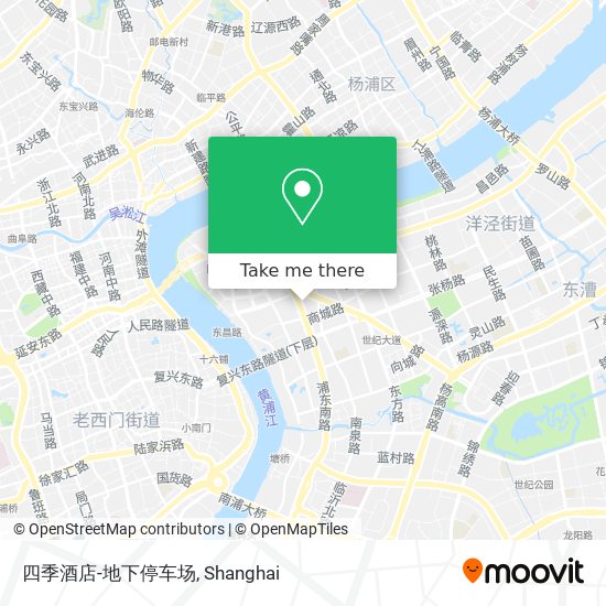 四季酒店-地下停车场 map