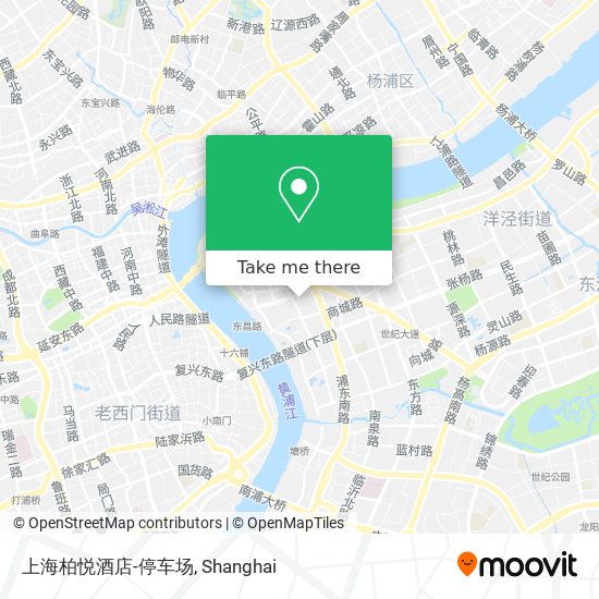 上海柏悦酒店-停车场 map