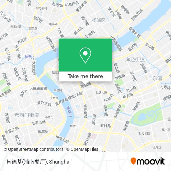 肯德基(浦南餐厅) map