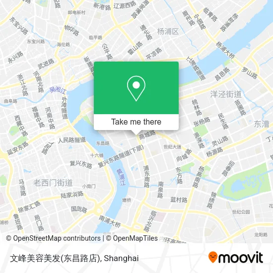文峰美容美发(东昌路店) map
