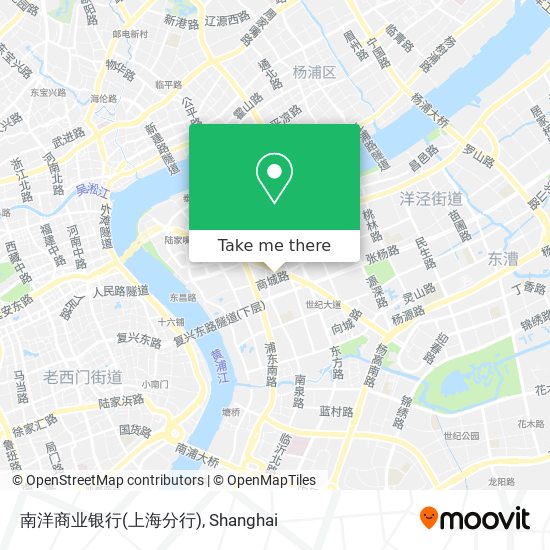 南洋商业银行(上海分行) map