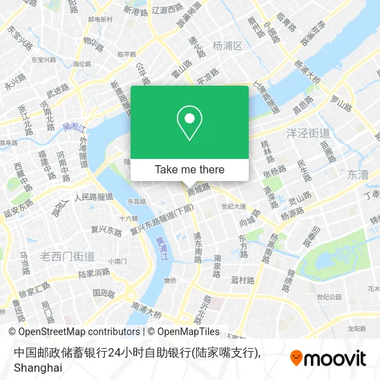 中国邮政储蓄银行24小时自助银行(陆家嘴支行) map