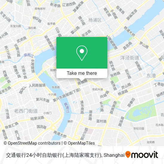 交通银行24小时自助银行(上海陆家嘴支行) map