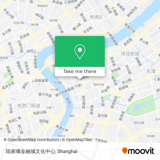 陆家嘴金融城文化中心 map