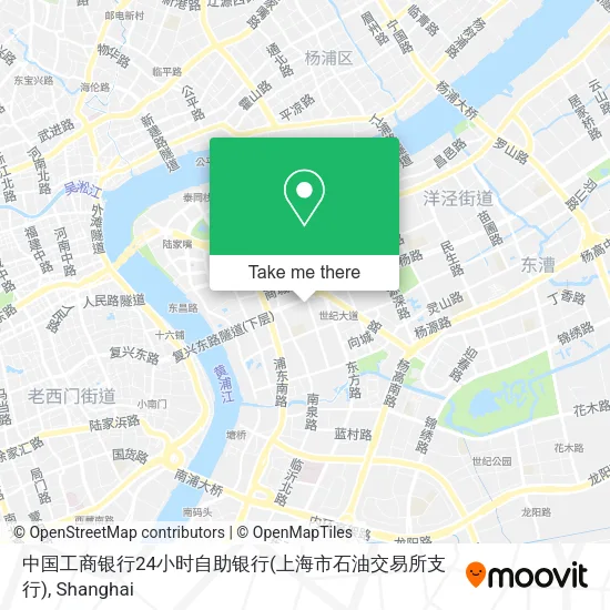 中国工商银行24小时自助银行(上海市石油交易所支行) map