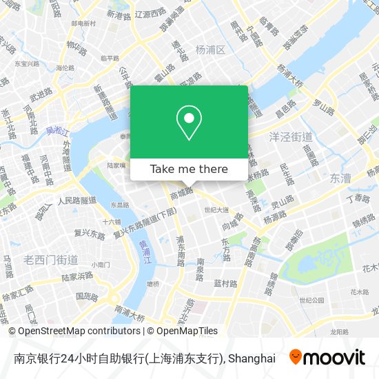 南京银行24小时自助银行(上海浦东支行) map