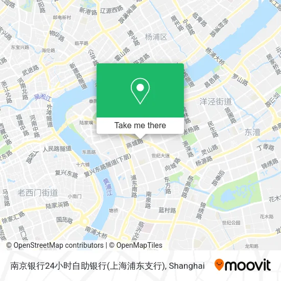 南京银行24小时自助银行(上海浦东支行) map