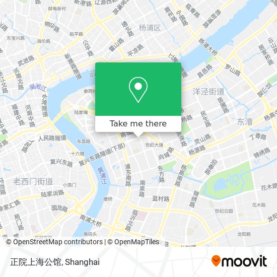 正院上海公馆 map