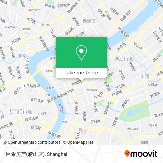 巨希房产(崂山店) map